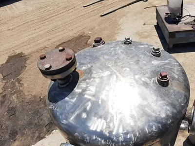 Tank, 50 Gallon, 316 Stainless Steel, 60 PSI, National Tank #S744708