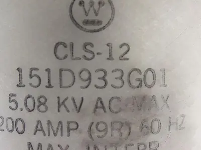 Westinghouse CLS-12 / 151D933G01 5.08KV 200A Fuse