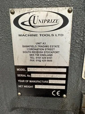 UNI PRIZE URD 40 Drilling | Bowland Trading Ltd (7)
