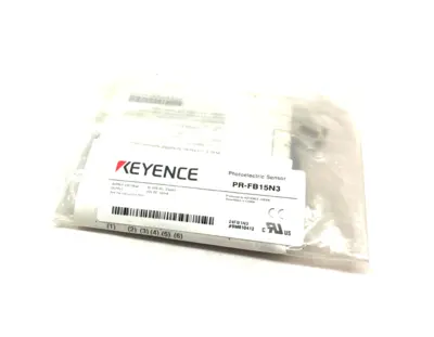 PR-FB15N3 | Keyence  Self-Contained Flat, Reflective Photoelectric Sensor - New