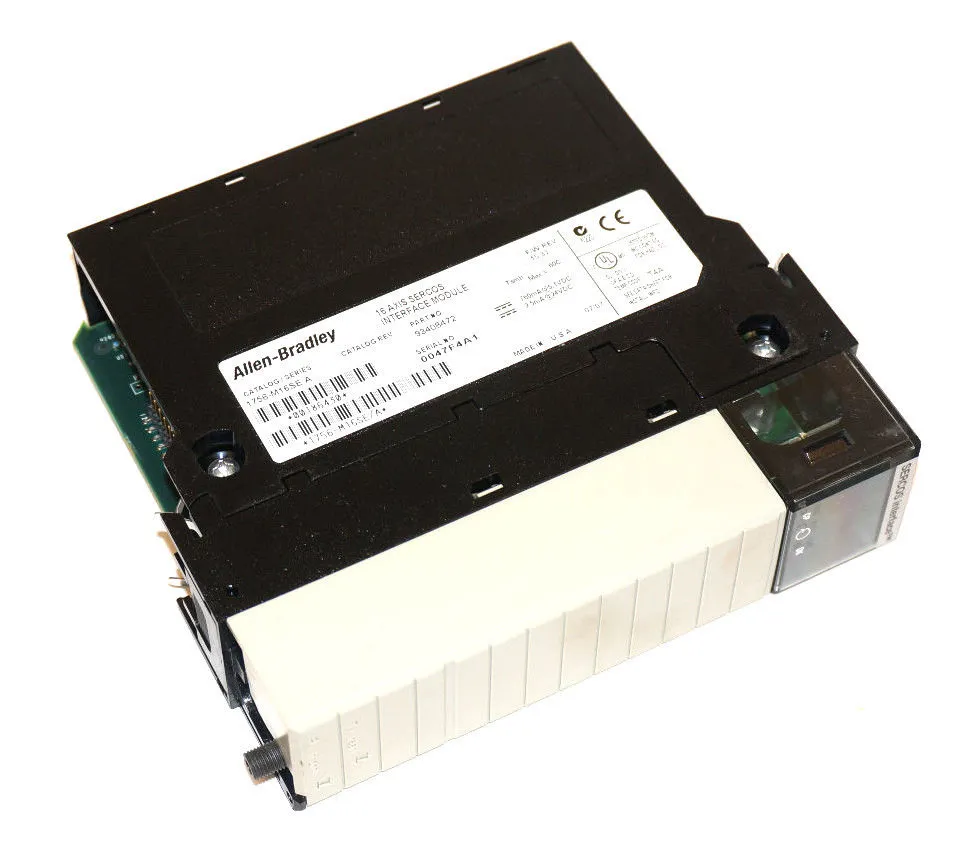 PARTS ONLY ALLEN BRADLEY 1756-M16SE 16 AXIS SERCOS MODULE SER. A, 1756M16SE