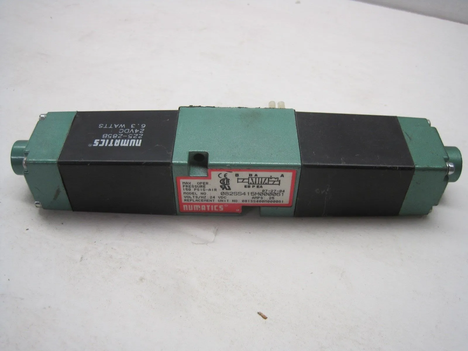NUMATICS 082SS415M000061 VALVE