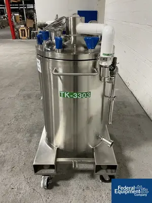 USED ITT 125 Liter Integrated Biosystems Cryovessel, 316L S/S, 50/65#