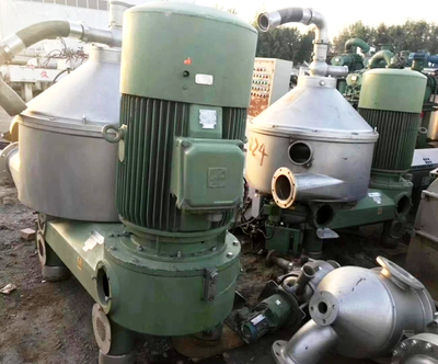 Westfalia SDA 130-76-107 nozzle centrifuge, 316SS.