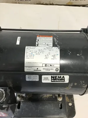 Emerson CA36 Industrial Type DE Electric Motor 3PH 10HP 1765 RPM