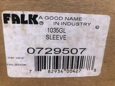 FALK 0729507 1035GL Flanged Gear Coupling Sleeve 11-1/8″ OD ; 7″ ID -NIB