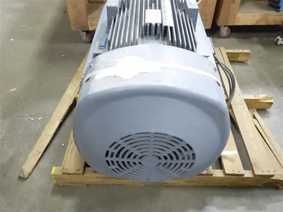 General Electric 200 HP Electric Motor Frame 449TSD 1800 RPM 4160 Volt Rebuilt
