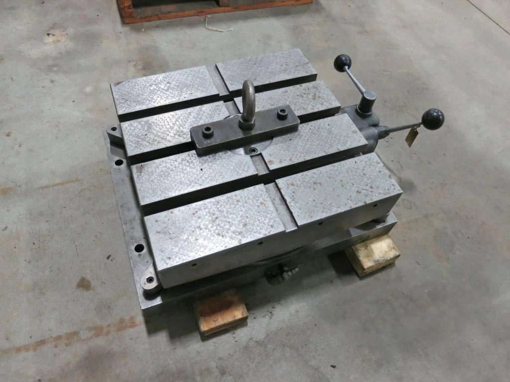 16″ X 16″ DEVLIEG AIRLIFT ROTARY INDEX TABLE