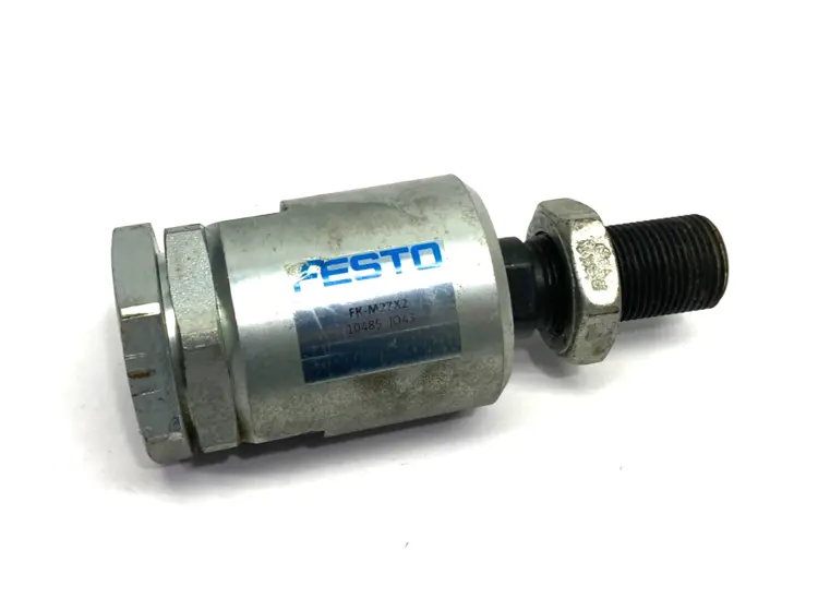 Used FESTO SELF-ALIGNING ROD COUPLER 10485 PLC Ethernet Equipment | Maverick Industrial Sales #1104188