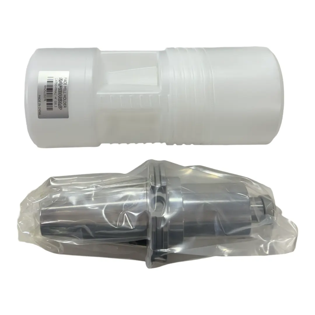 RapidHold CAT50 x FMA Face Mill Holder 1" Pilot 4" Overhang Length