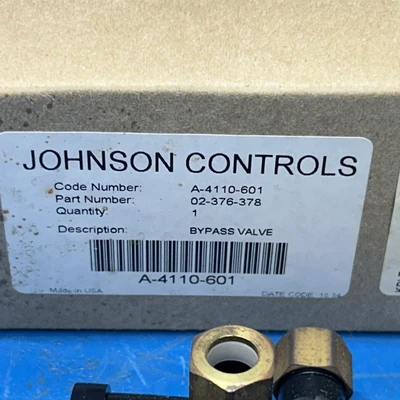 NEW Johnson Controls A-4110-601