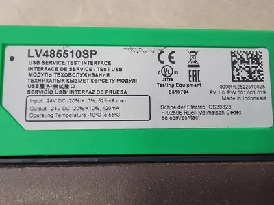 NEW SCHNEIDER ELECTRIC LV485510SP