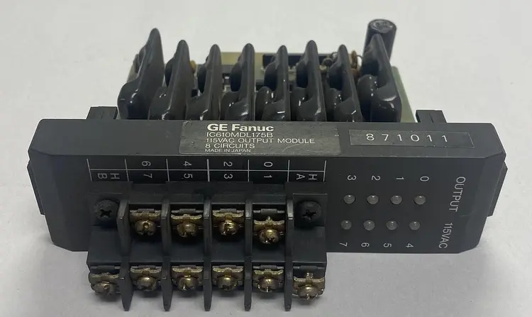 Used GE FANUC IC610MDL175 PLC Input & Output Ohio US | Surplus Asset Holdings #1234553