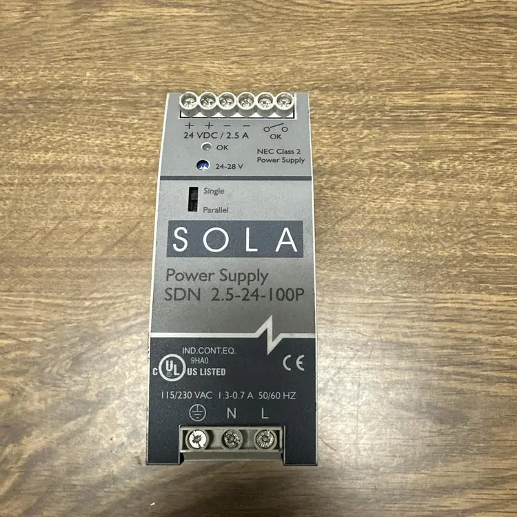 Used SOLA SDN 2.5-24-100P Miscellaneous Equipment (Electrical & Power) | Surplus Asset Holdings #1201609