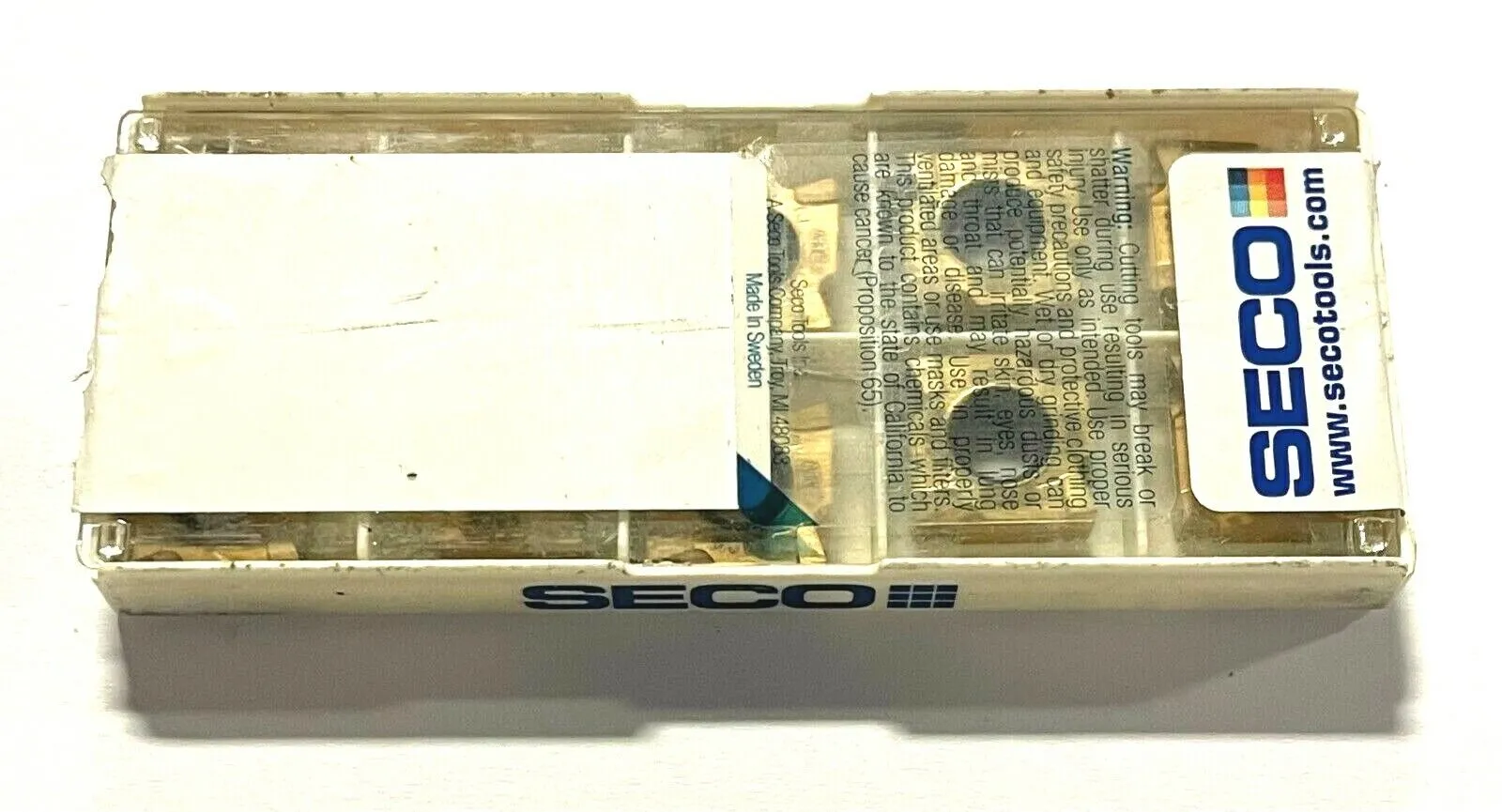 SECO Carbide Inserts SNHQ 1204504TR4-M07 Grade F40M Milling Inserts 10 Pack USA