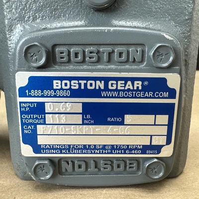 NEW Boston Gear F710-5KPT-B4-G6