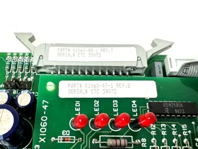 NEW HERTNER X1060-48-1 CONTROL BOARD W/ X1060-47-1 DISPLAY BOARD