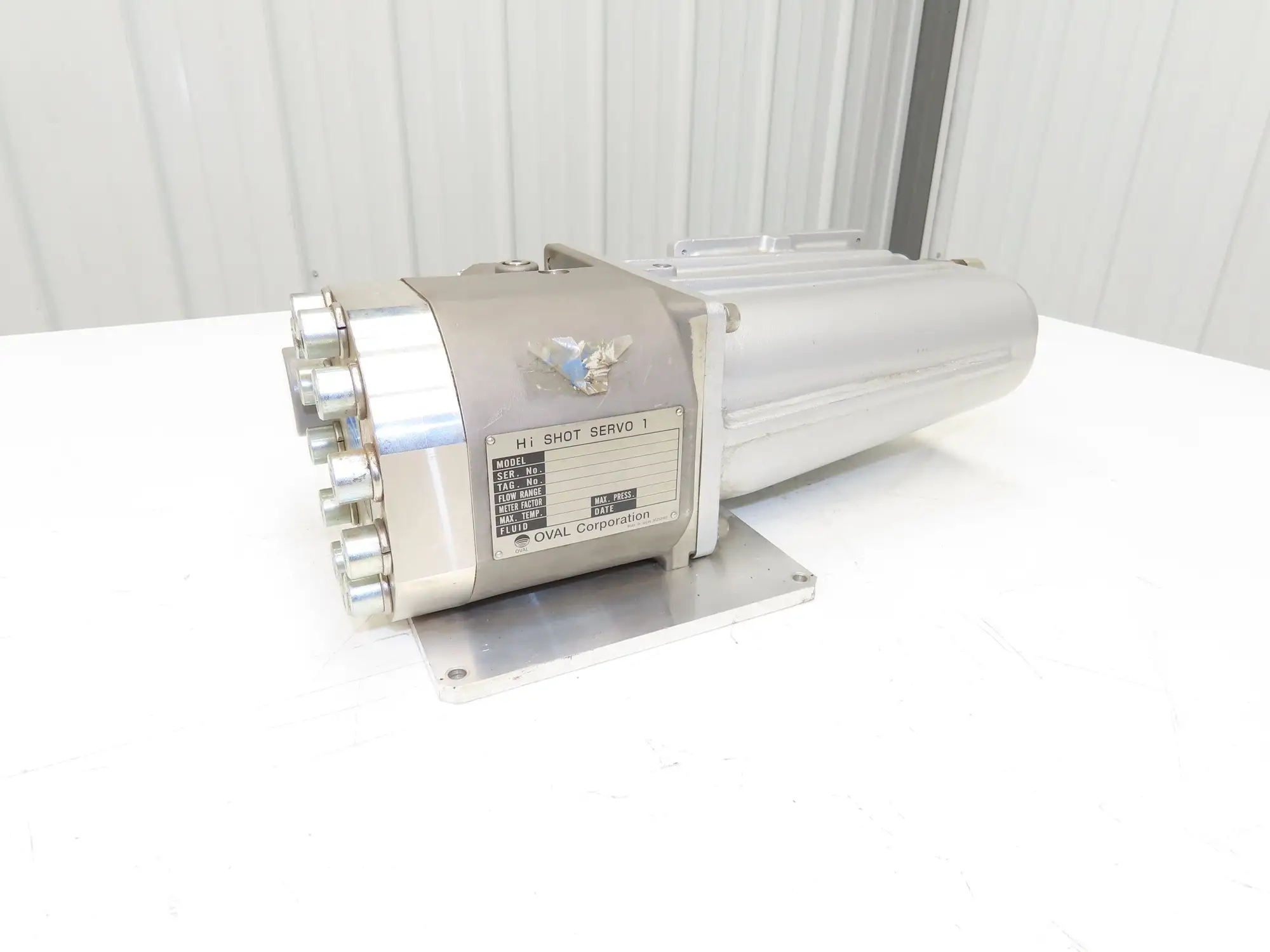 Oval Corp LHS1G020CH1100-120 Hi Shot Servo 1 Fuel Flow Meter 0.1-30 L/Hr 12MPa