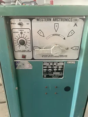 WESTERN ARCTRONICS 10 kVA WELDERS, SPOT, ROCKER ARM | Wheeler Machinery Sales (3)