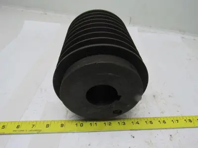 Sheave/Pulley 8 Groove 6" OD B Belt  1-7/8" ID Keyed Bore