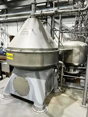 (7) GEA Westfalia SSI 300-06-772 vegetable protein clarifier centrifuges, 316SS.