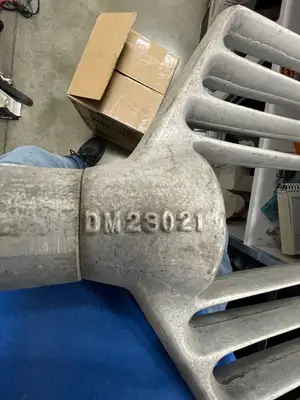 Used Blakeslee Used Blakeslee 80 Qt. Stand Mixer Flat Paddle Beater Part # DM28021 Mixer Attachments & Accessories Illinois US | Falcon Restaurant Supply #1376183