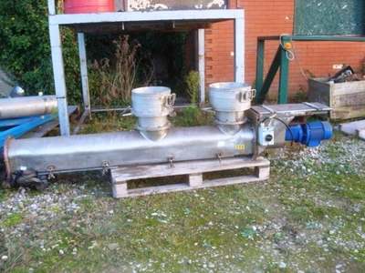 S/S U section conveyor 200mm x 1800mm long
