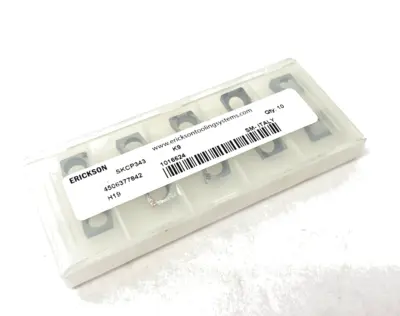 NEW ERICKSON INDEXABLE TURNING INSERT SKCP343 K9