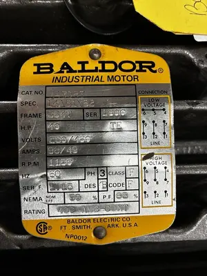 Used BALDOR BALDOR M4308T Industrial Controls Ohio US | Surplus Asset Holdings #1289394