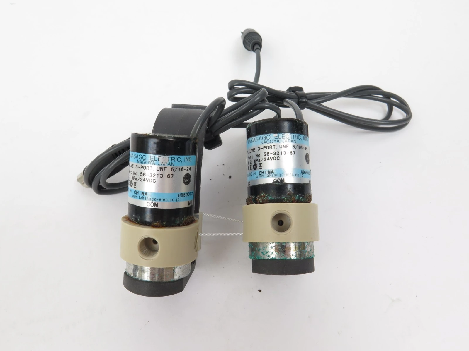 USED Takasago Valve, 3-port, UNF 5/16-24