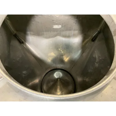 Used 1000 Liter (35 cu. Ft) IBC Matcon Stainless Steel Portable Tote Bin