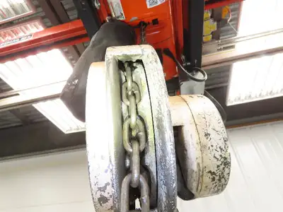 CM Cyclone 1 Ton 2000Lb Manual Chain Fall Hand Hoist 20' 5" Lift