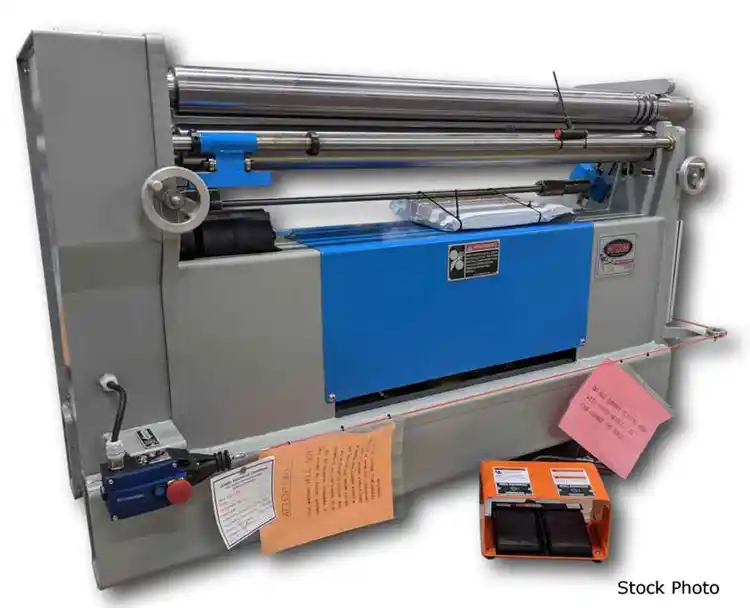 New | Build-to-Order WALDEMAR WDM 310-3-48 Plate Bending Rolls including Pinch Minnesota US | SOMINN MACHINERY SALES #353283