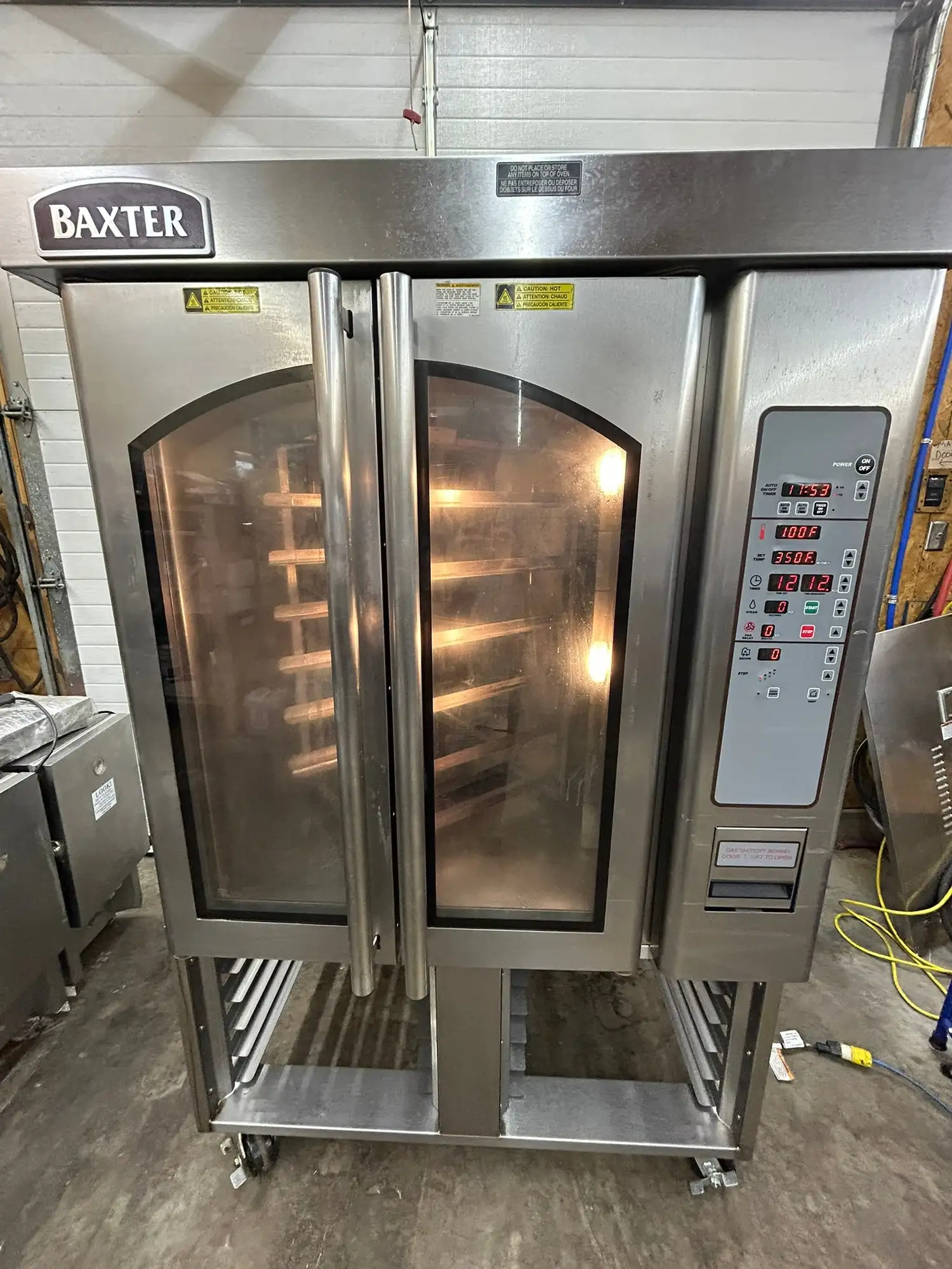 Baxter OV310G Mini Rotating Rack Oven Fully Refurbished Tested and Working