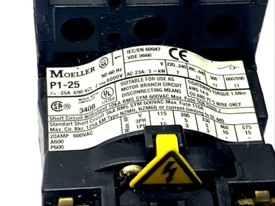 USED MOELLER P1-25