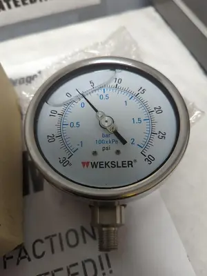 New | in-Stock WEKSLER BY4CYCB4LW Universal Pressure Meters Ohio US | Surplus Asset Holdings #1238159