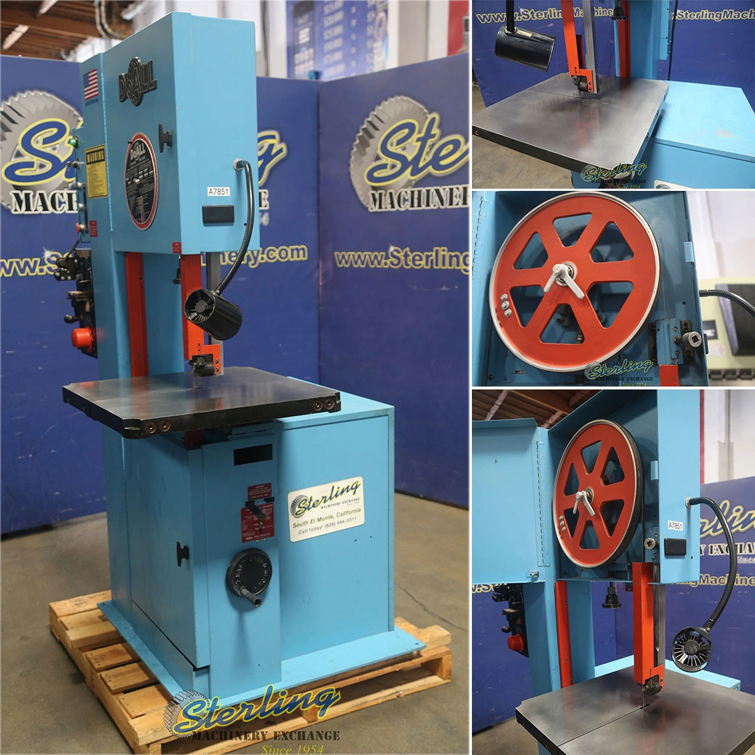 Used DOALL 2013-V Vertical Band Saws California US | Sterling Machinery Exchange #1465999