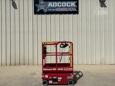 New | in-Stock 2026 MEC NANO10-XD Scissor Lifters Texas US | Adcock Equipment USA #1524603