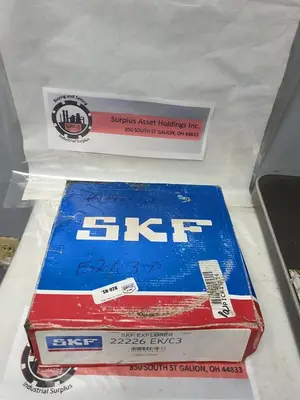 New | in-Stock SKF 22226 EK/C3 Bearings | Surplus Asset Holdings #1202776