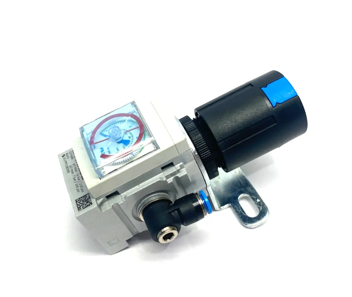 Used FESTO PRESSURE REGULATOR 1/4" PORTS Air Pressure Regulators | Maverick Industrial Sales #1109737