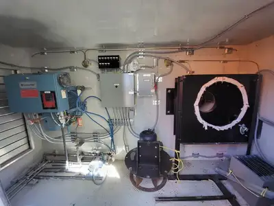 Surplus Heater/Burner Module for Fresh Air Ventilation System