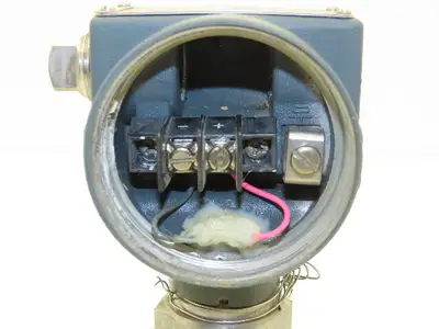 Foxboro 841GM-B Electronic Pressure Transmitter 12.5-36vdc 100psi 7.5" OD Flange