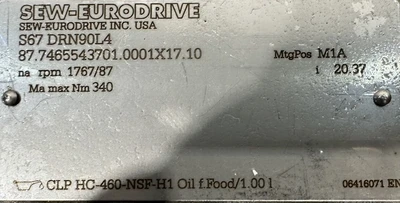 Used _UNKNOWN_ _UNKNOWN_ Gearmotors West Virginia US | Cooper Industries #1409517