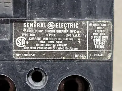 USED GENERAL ELECTRIC TQD3225
