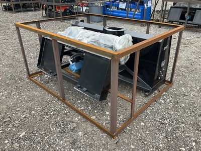 Used AGT INDUSTRIAL SSSNB680 - 60" HYDRAULIC SKID STEER SNOW BLOWER Snow Blowers Michigan US | Miedema Asset Management Group #1477207