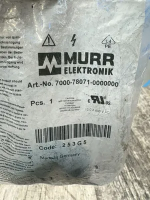 MURR  ELEKTRONIK 7000-78071-0000000 Electrical/PLC/Automation | ESS Industrial Equipment Sales (4)