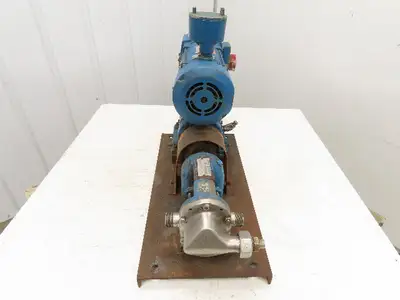 Reeves X-V 053 Moto Drive 38:1 Reducer Variable Speed 12-126 RPM Tuthill 5A Pump
