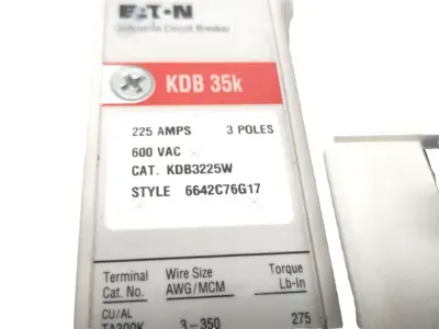 Used Eaton KDB3225W Circuit Breakers Michigan US | Maverick Industrial Sales #1459733