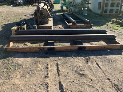 5 Ton Tank Turning Rolls 10ft Stock #4208