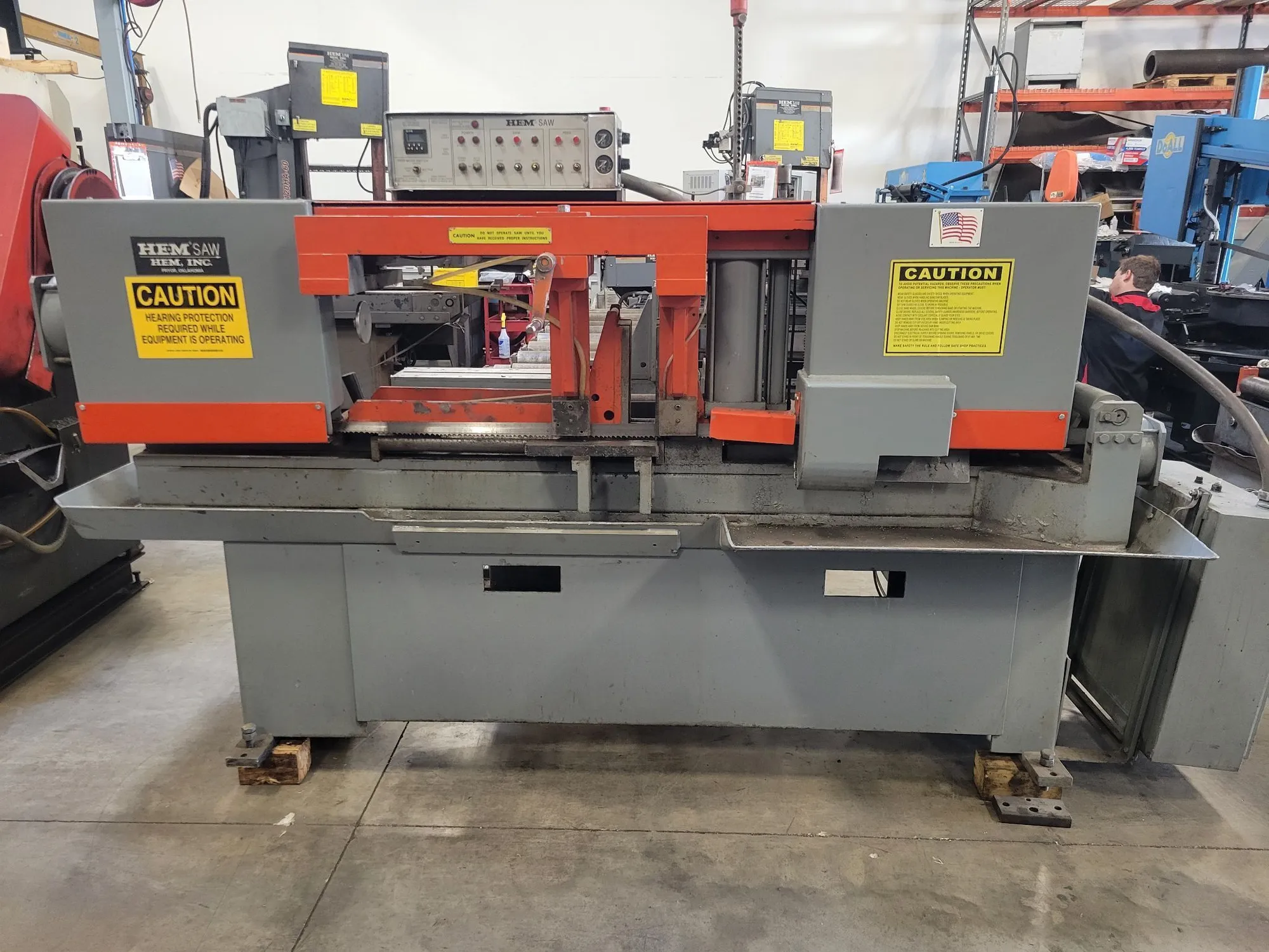 Used 1989 HEM H120LA Horizontal Band Saws Illinois US | Myers Technology Co., LLC #1558162